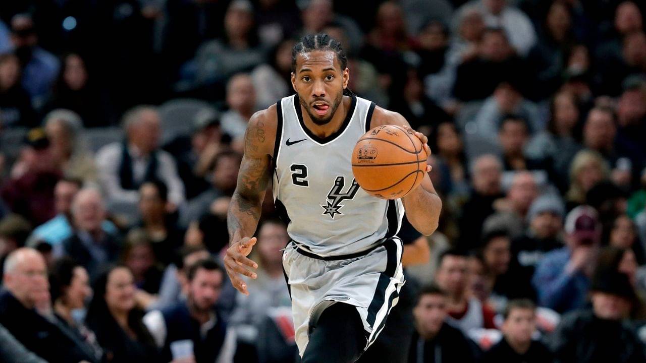 “The Spurs are like a toxic ex-girlfriend when it comes to Kawhi Leonard!”: The Clippers' superstar's former employers intentionally leave out The Klaw in an Instagram post while congratulating the NBA 75th Anniversary Team members who played for the franchise