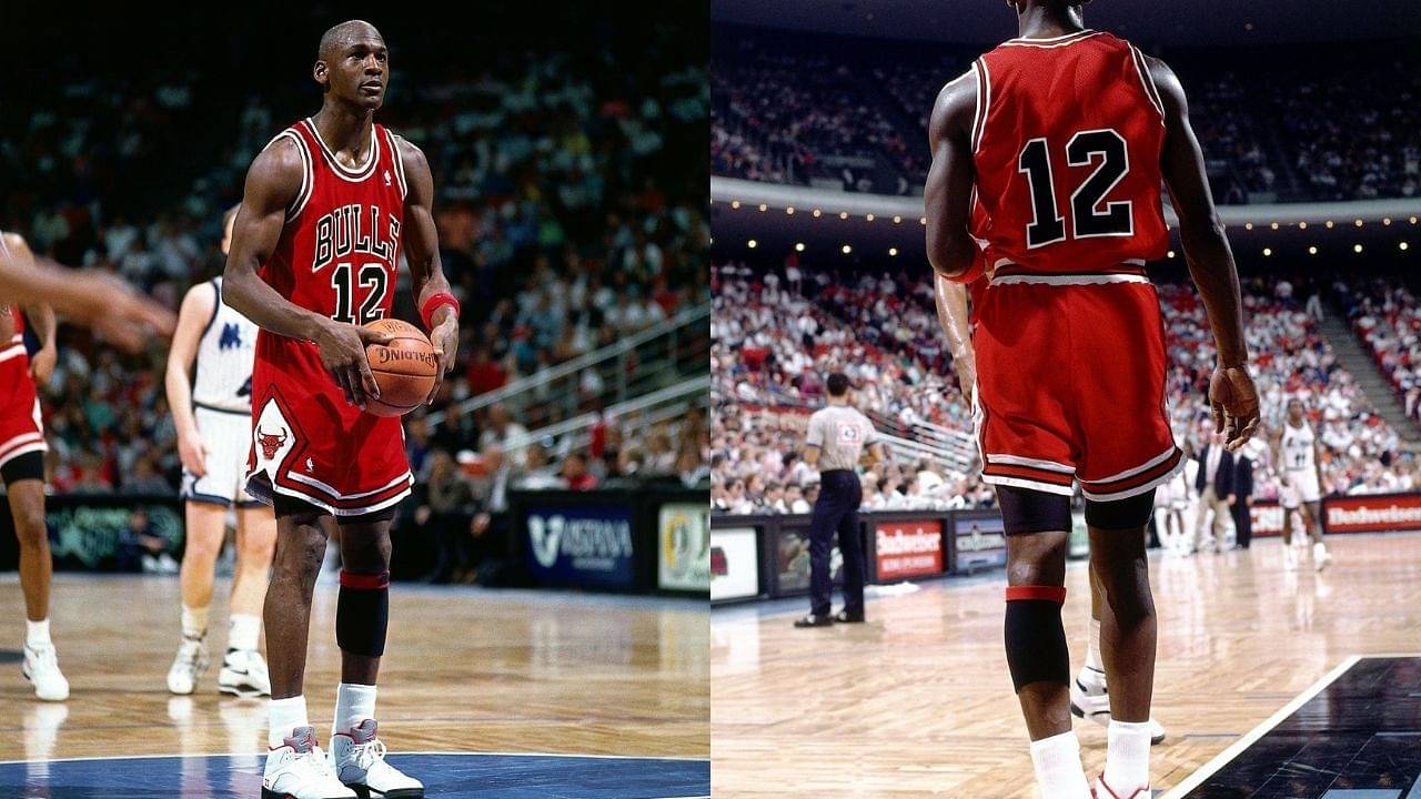 "Michael Jordan wore jersey no.12 on Valentine's Day in 1990": His Airness had his iconic no. 23 jersey stolen from the Bulls locker room