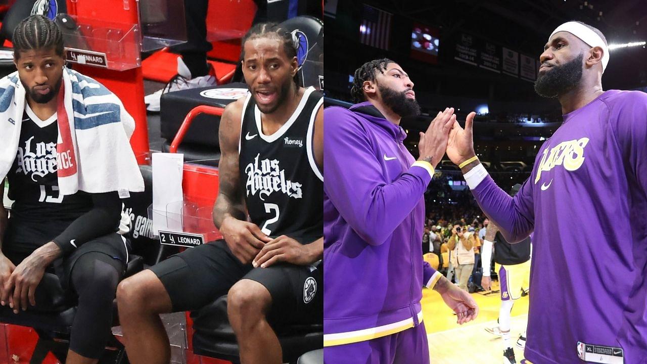 "The Clippers have won 80 games without Kawhi Leonard and Paul George, while the Lakers have won 36 games without LeBron James and Anthony Davis": Troubles continue for the Bubble champions