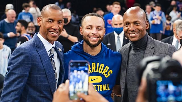 "Did Stephen Curry snub his own Splash Brother Klay Thompson?!": Reggie Miller and Chef Curry both leave out Klay in their list of shooters they'd love to go up against