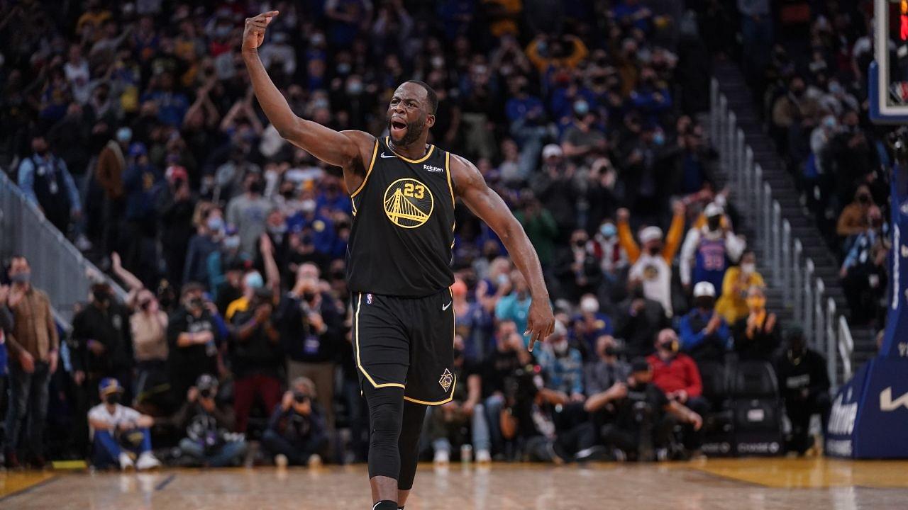 "Draymond Green could be returning to the floor that soon?!": Recent injury report on Warriors star has fans rejoicing and fantasizing about what his return could mean