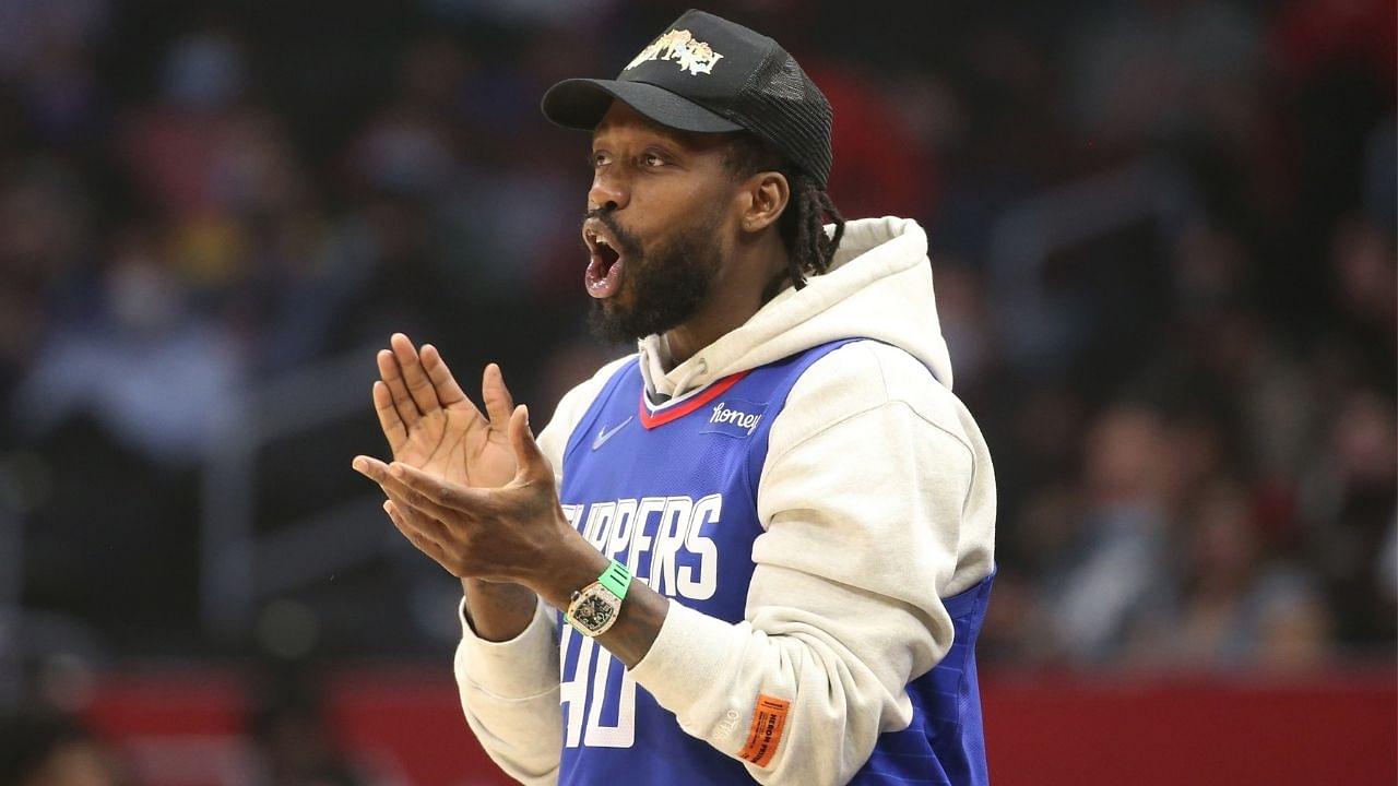“Patrick Beverley really had his best Stephen Curry impersonation helping the fans”: The Wolves guard got off his seat to help a Clippers fan win $250 playing skee ball