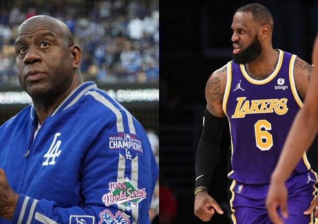 “The Lakers had their best game of the season after losing Anthony Davis”: Magic Johnson showers LeBron James and company with love following stellar victory over the Jazz