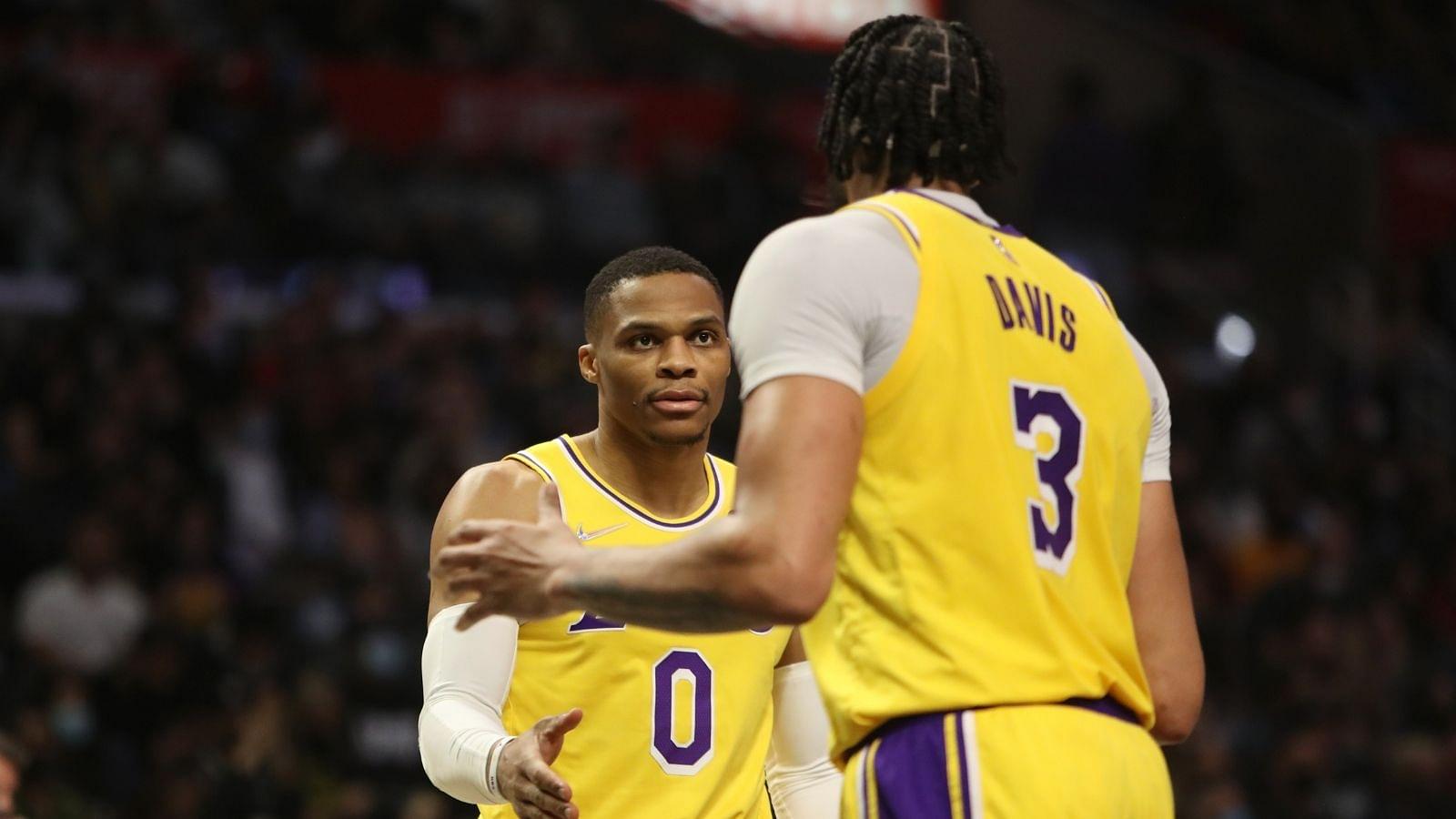 "We don’t care if you miss everything Russell Westbrook, just play!!!": Anthony Davis and Frank Vogel have separate views on the Lakers point guard after a disastrous game against the Knicks