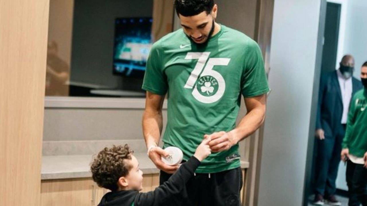 "While other rookies were getting supercars, Jayson Tatum was busy saving all of his $30 Million!": Celtics' star saved up his entire rookie contract money because of his son