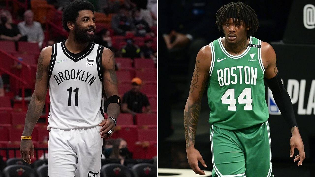 “Still tripping me out that Kyrie Irving is not on that list”: Celtics’ center Robert Williams suggests that the Nets superstar was snubbed from the NBA’s 75th Anniversary Team