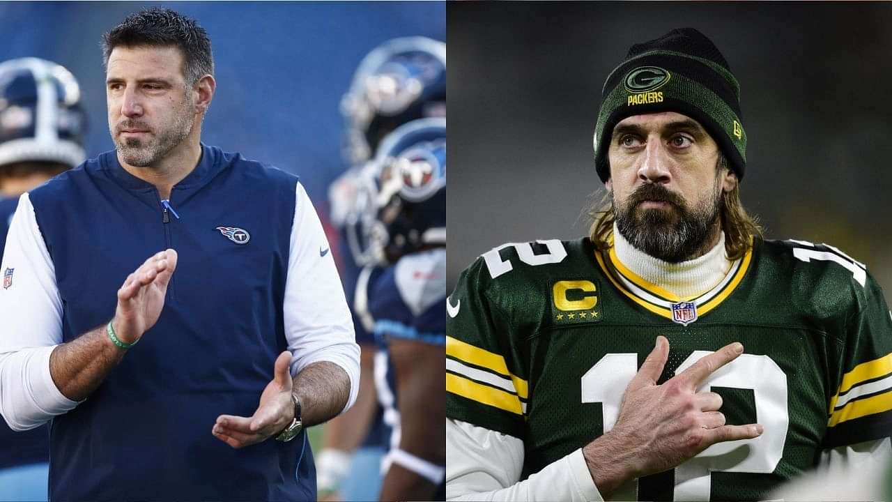 aaron rodgers in a titans jersey