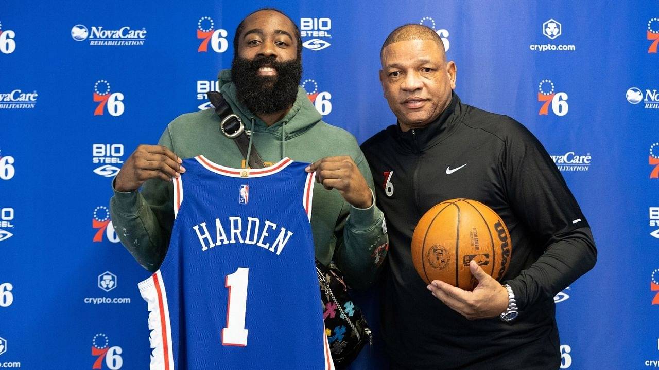 "Originally, Philly was my first choice": James Harden drops a truth bomb on his recent departure from Brooklyn, singing praises of the Sixers fans and head coach Doc Rivers