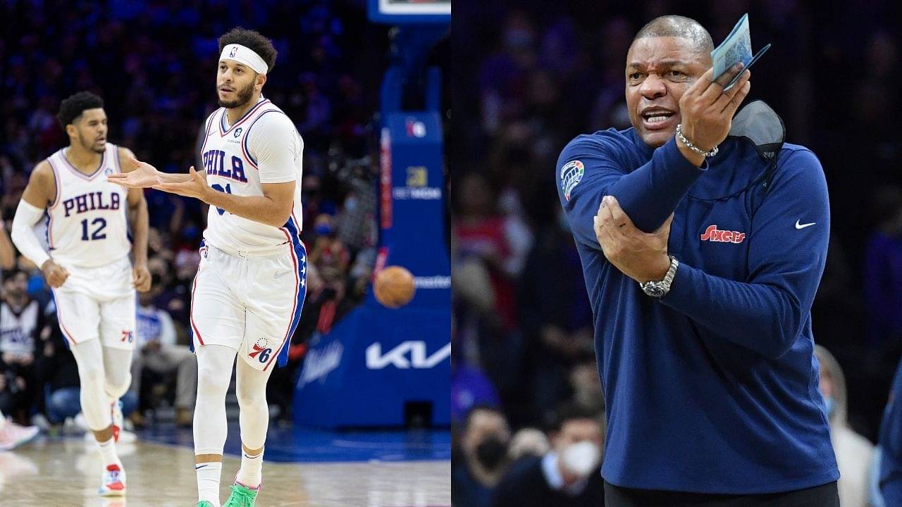 “I didn’t see crap in Seth Curry, just wanted to see my grandkids more”: Doc Rivers ‘goes off’ on the Sixers sharpshooter and hilariously discredits his stellar play