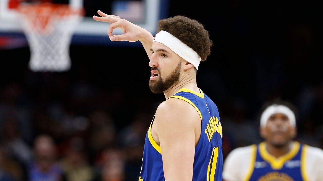 "Klay Thompson is the Thunder Killer!": Warriors' star gives flashbacks of the 2016 WCF series as he yet again closes the game against the Thunder with huge 3s