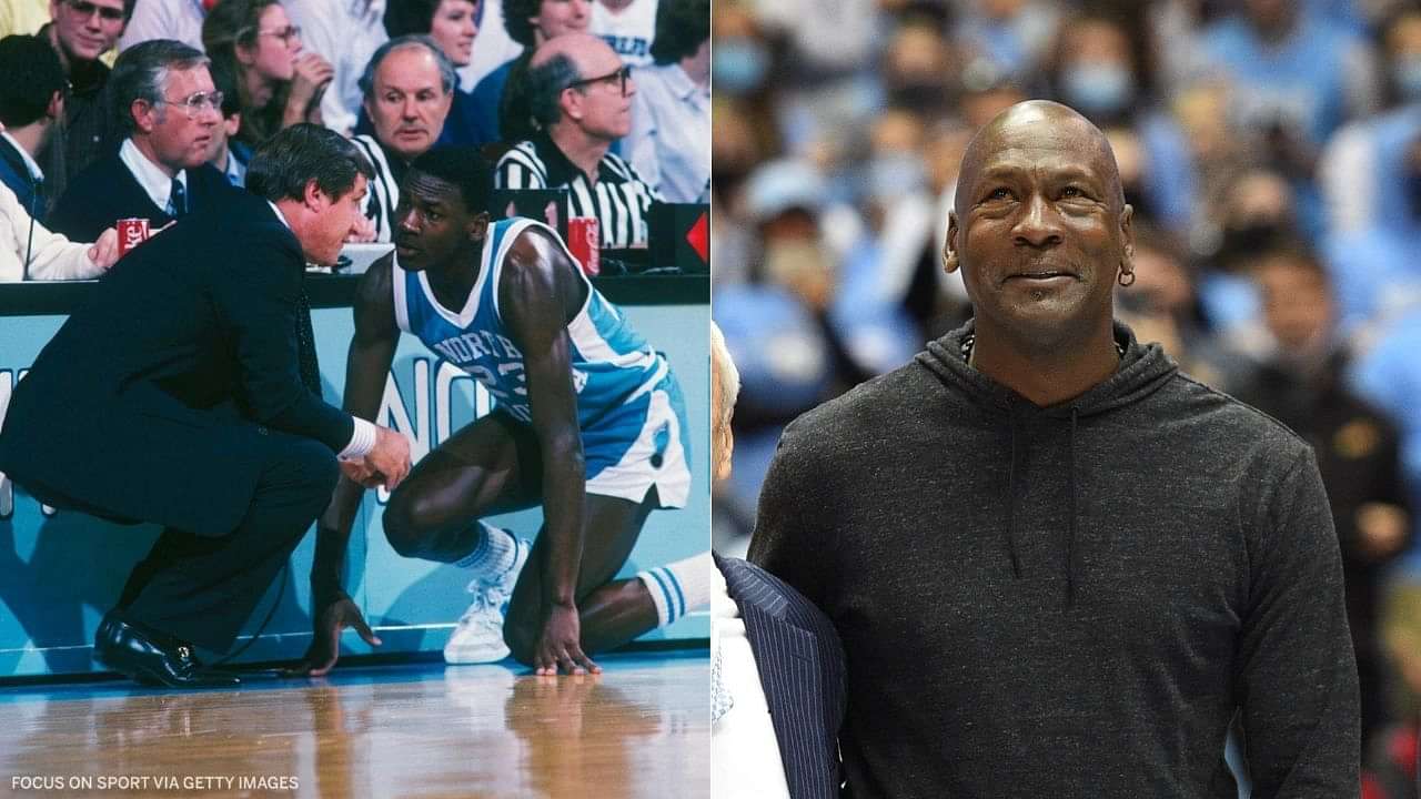 Poetry acidity break Went from Mike to Michael Jordan": What MJ felt after hitting North  Carolina's iconic NCAA tournament-winning jumpshot in 1982 alongside Dean  Smith and co - The SportsRush