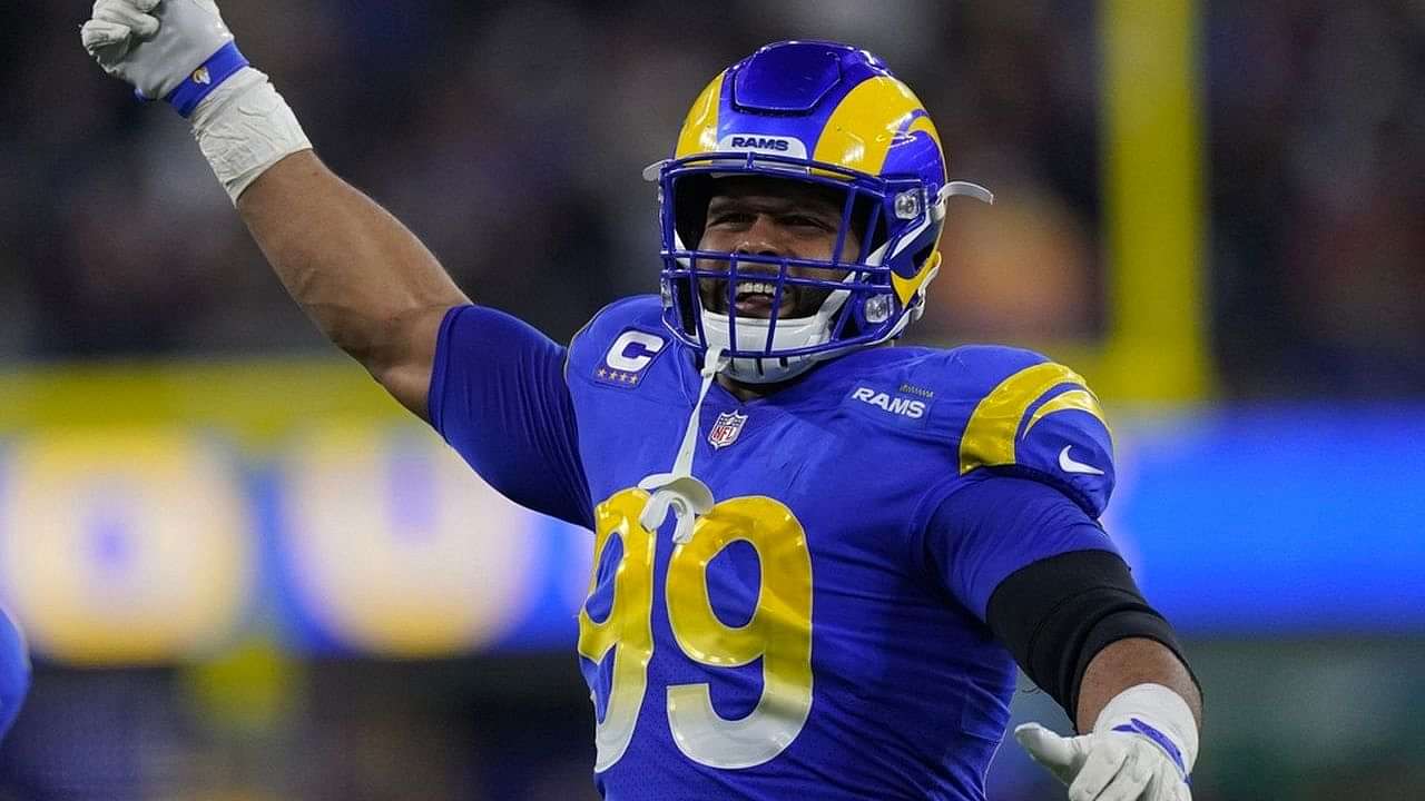 Aaron Donald made the play that sealed the Rams' Super Bowl