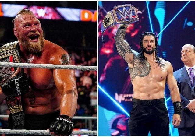 Will Roman Reigns face Brock Lesnar in a title vs. title match at Wrestlemania 38