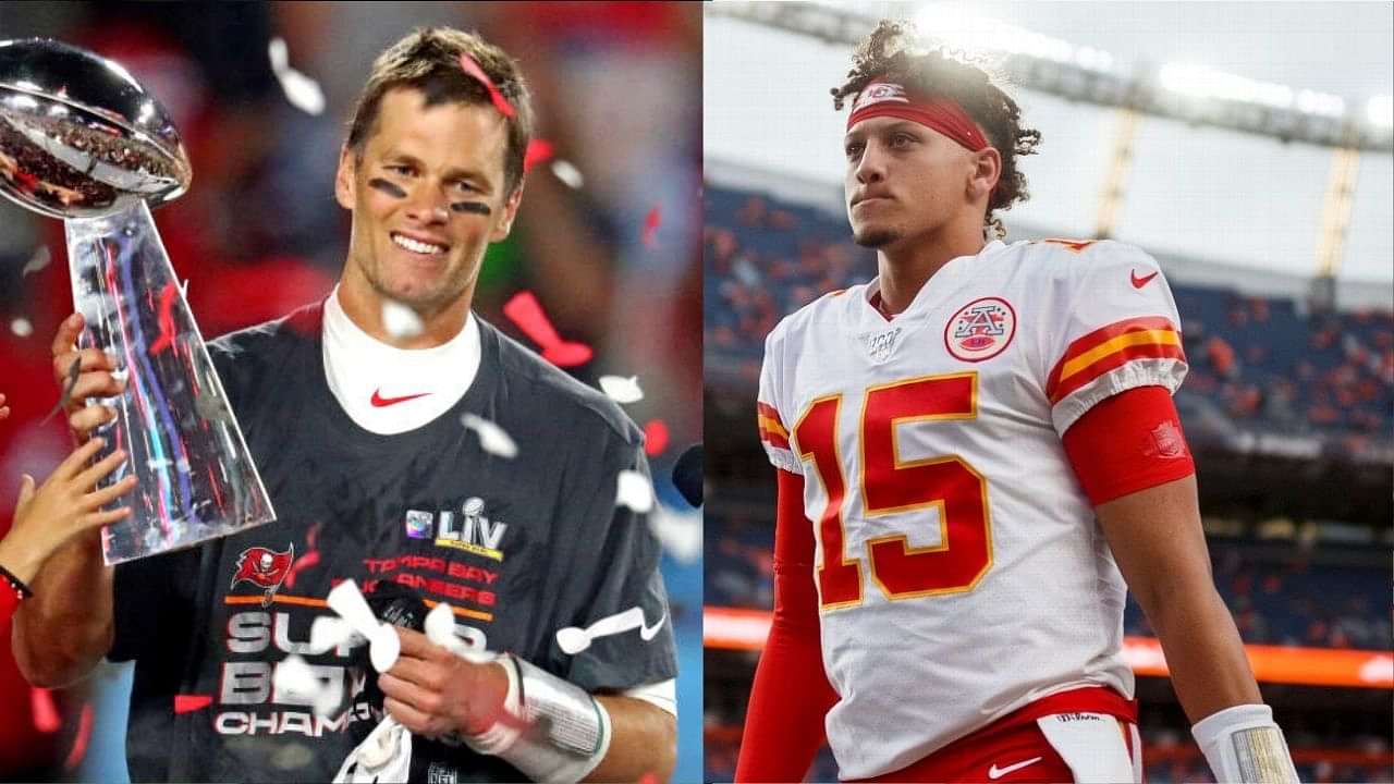 Patrick Mahomes draws level with great rival Tom Brady as Kansas