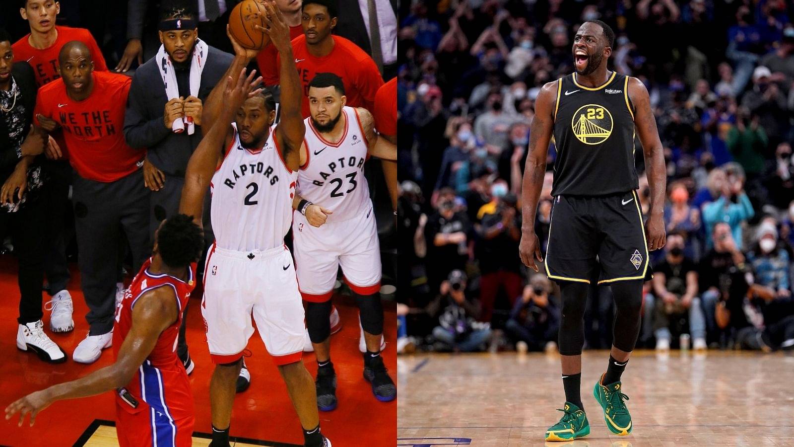 “Kawhi Leonard's shot ultimately caused me another ring”: Draymond Green discusses the Klaw's famous Game-7 shot against the Sixers with Raptors' All-Star Fred VanVleet