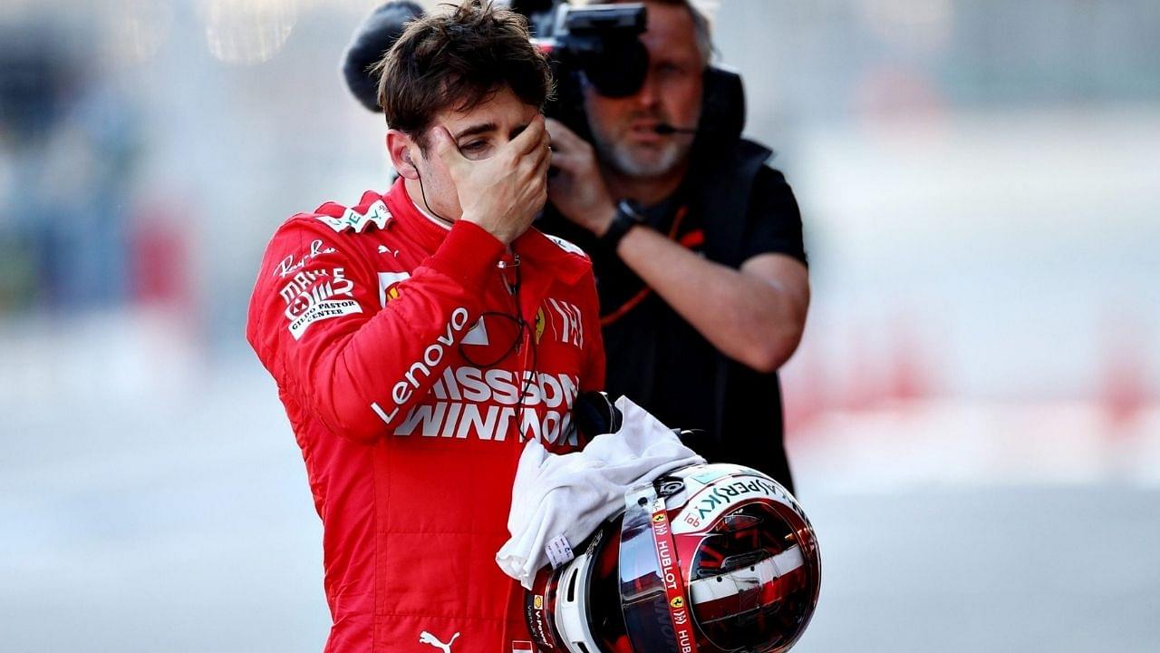 "Of course it hurts"– Charles Leclerc when asked whether losing to Carlos Sainz in the same car hurts