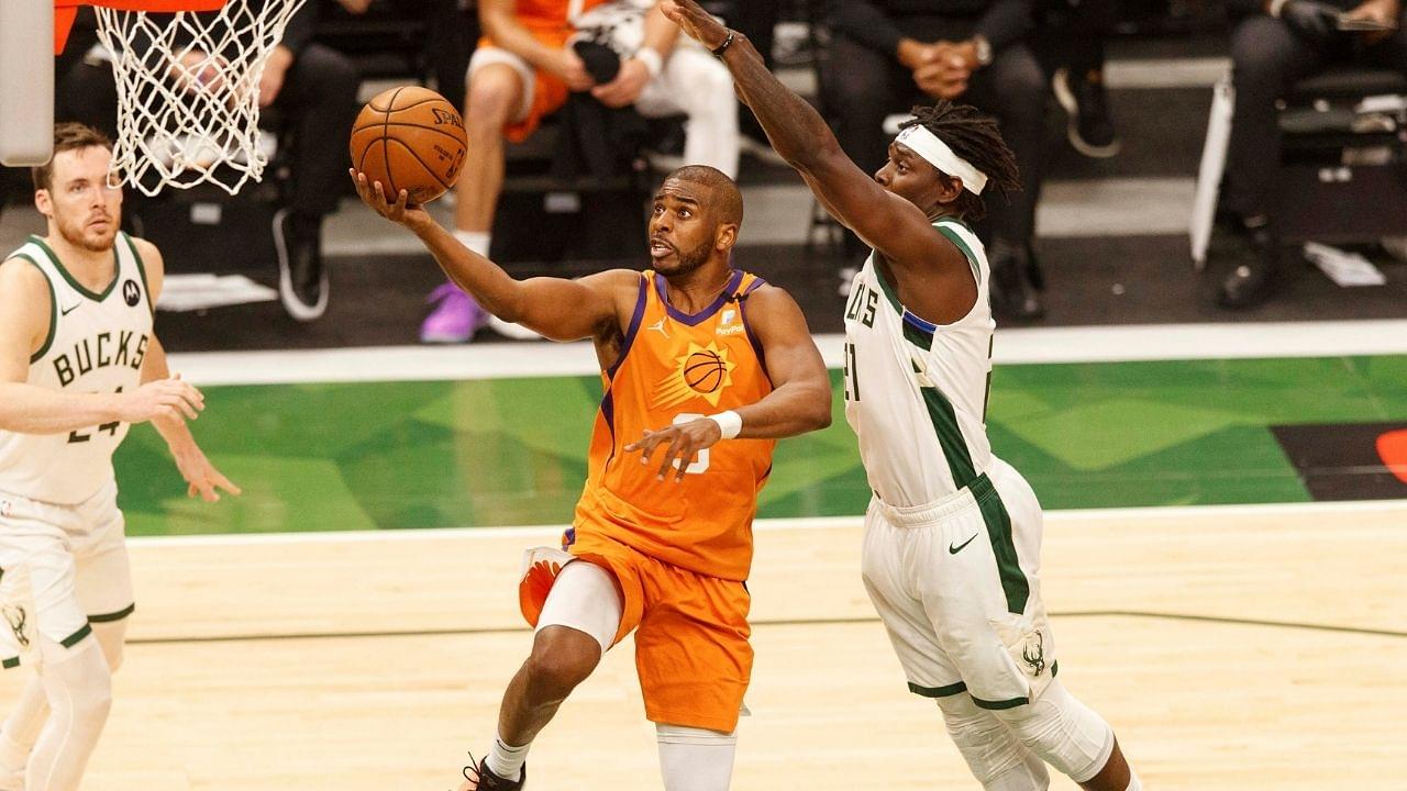 "Chris Paul lifts 4000-5000 pounds with every major muscle group every day in the offseason!": The Suns superstar's secret to elite longevity was revealed by his athletic trainer