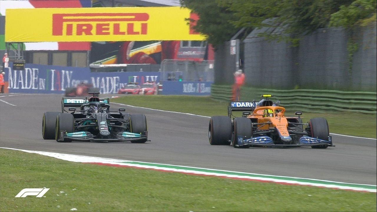 "Maybe this year, you see Lewis past in two laps"– Lando Norris claims new aerodynamics regulations may bring early end to on-track battles