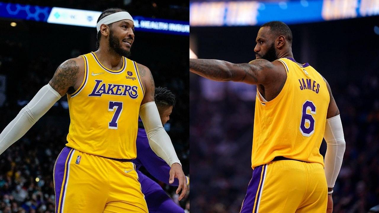 Thanks to LeBron James, Carmelo Anthony lost the ROTY despite winning ROTM 8 times!