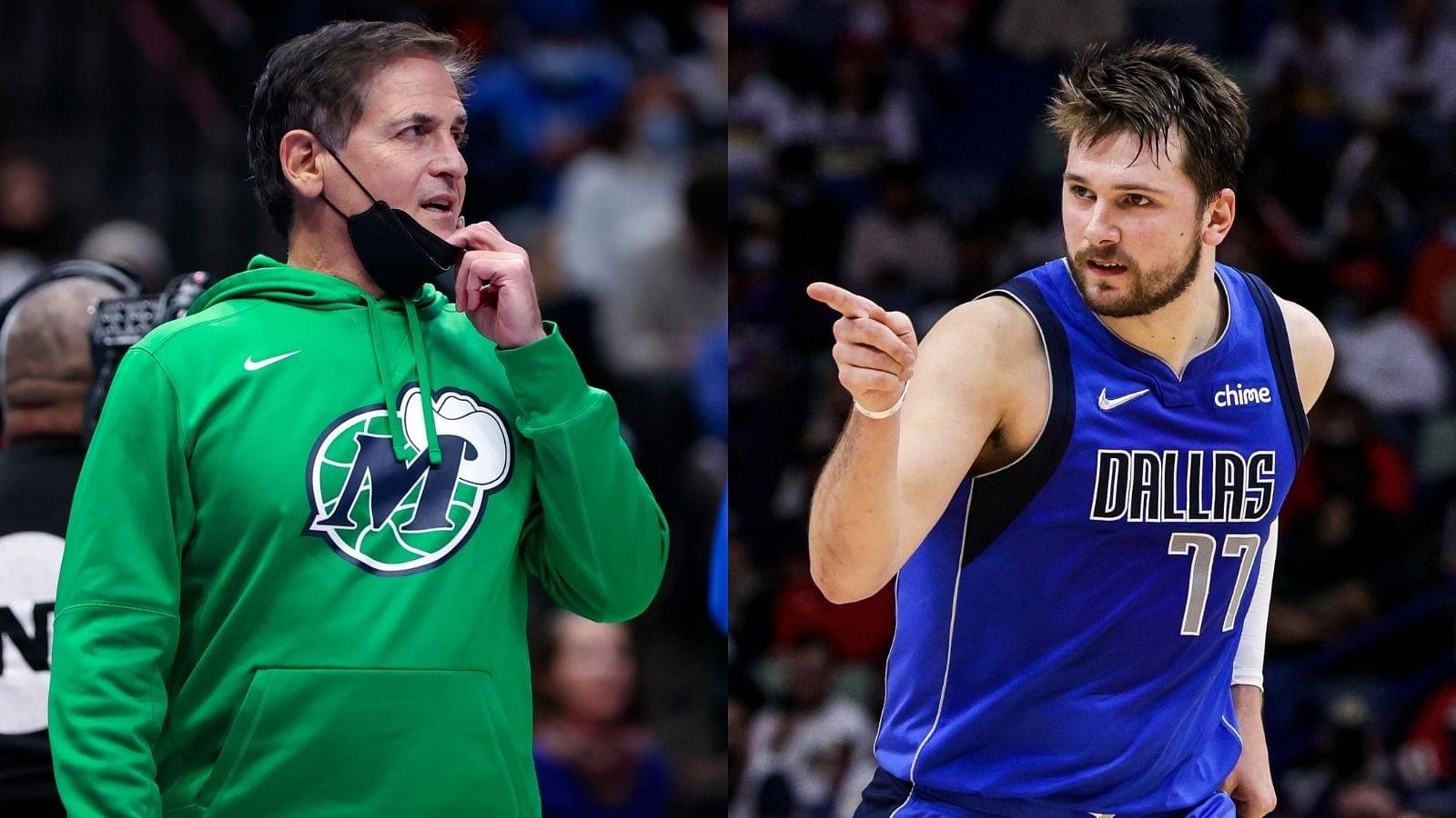 "If Luka Doncic is going to be the best, there are certain things he has to control": Mark Cuban knows the Slovenian superstar wants to be the best in the league, as the 3x All-Star takes care of his diet