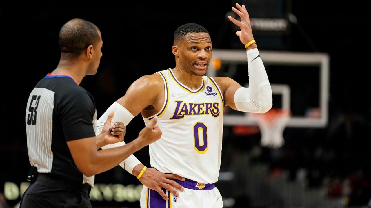 “You guys ask me a sh*t ton of questions only when I play bad”: Russell Westbrook calls out the media for trying to push a certain agenda following Lakers win