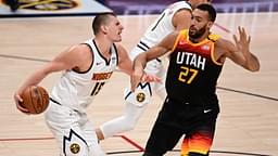 "If Nikola Jokic wears black Air Forces, I have no chance!": 3x DPOY Rudy Gobert jokes about his matchup with the 2021 MVP ahead of Jazz vs Nuggets