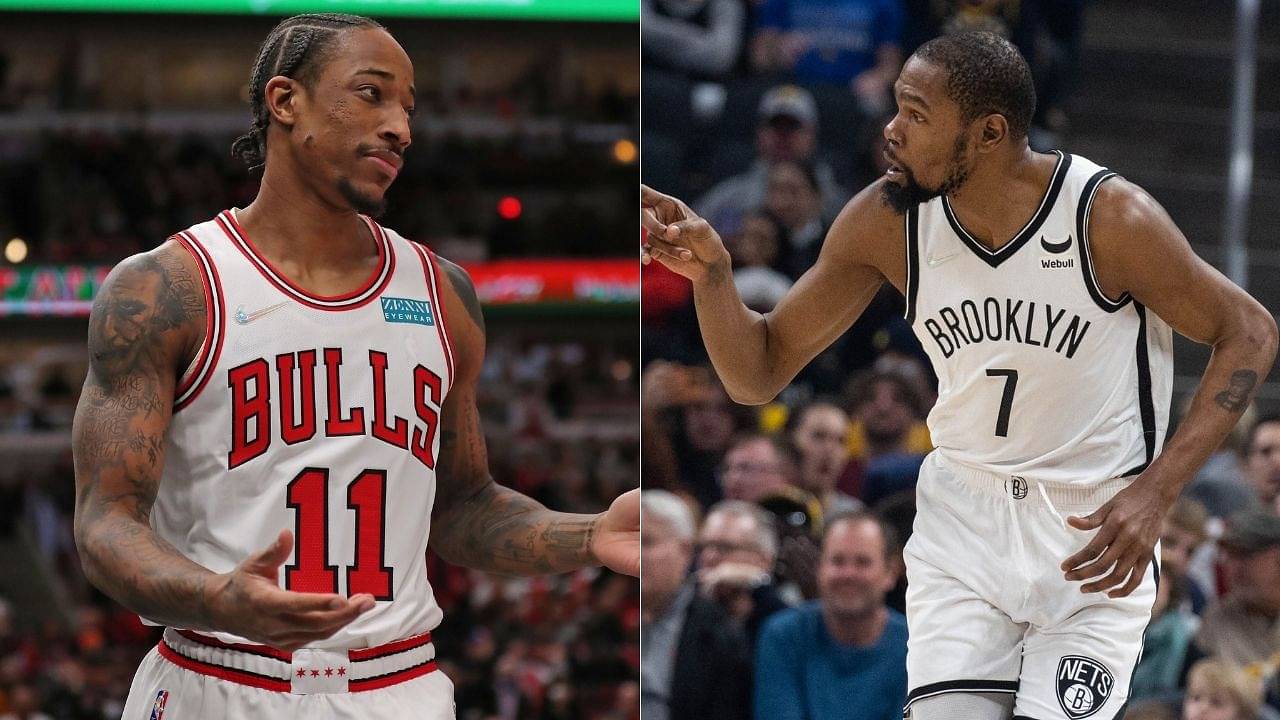 “DeMar DeRozan, thank you for setting a great example and playing the game with supreme skill”: Kevin Durant takes it to Twitter as the Bulls star surpasses Wilt Chamberlain to create NBA history
