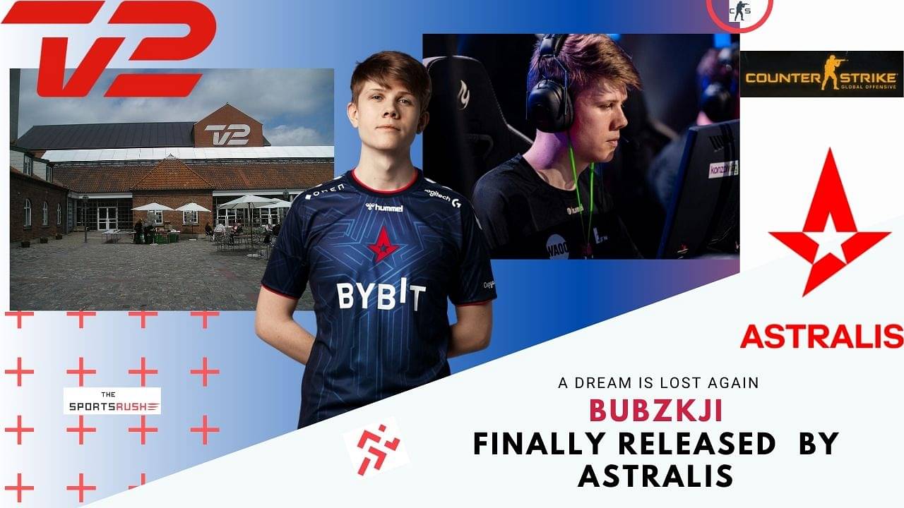 Bubzkji to join TV2 after contract termination with Astralis CSGO