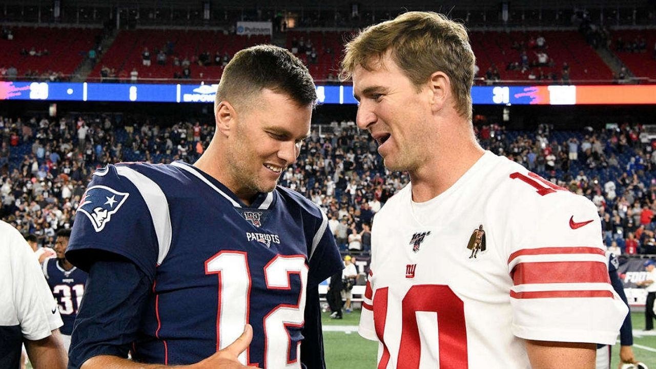 Eli Manning, Ryan Fitzpatrick React to a Tom Brady Graphic in Jets Jersey,  Moments After Aaron Rodgers' Horrific Injury; “It Might Be Happening” - The  SportsRush