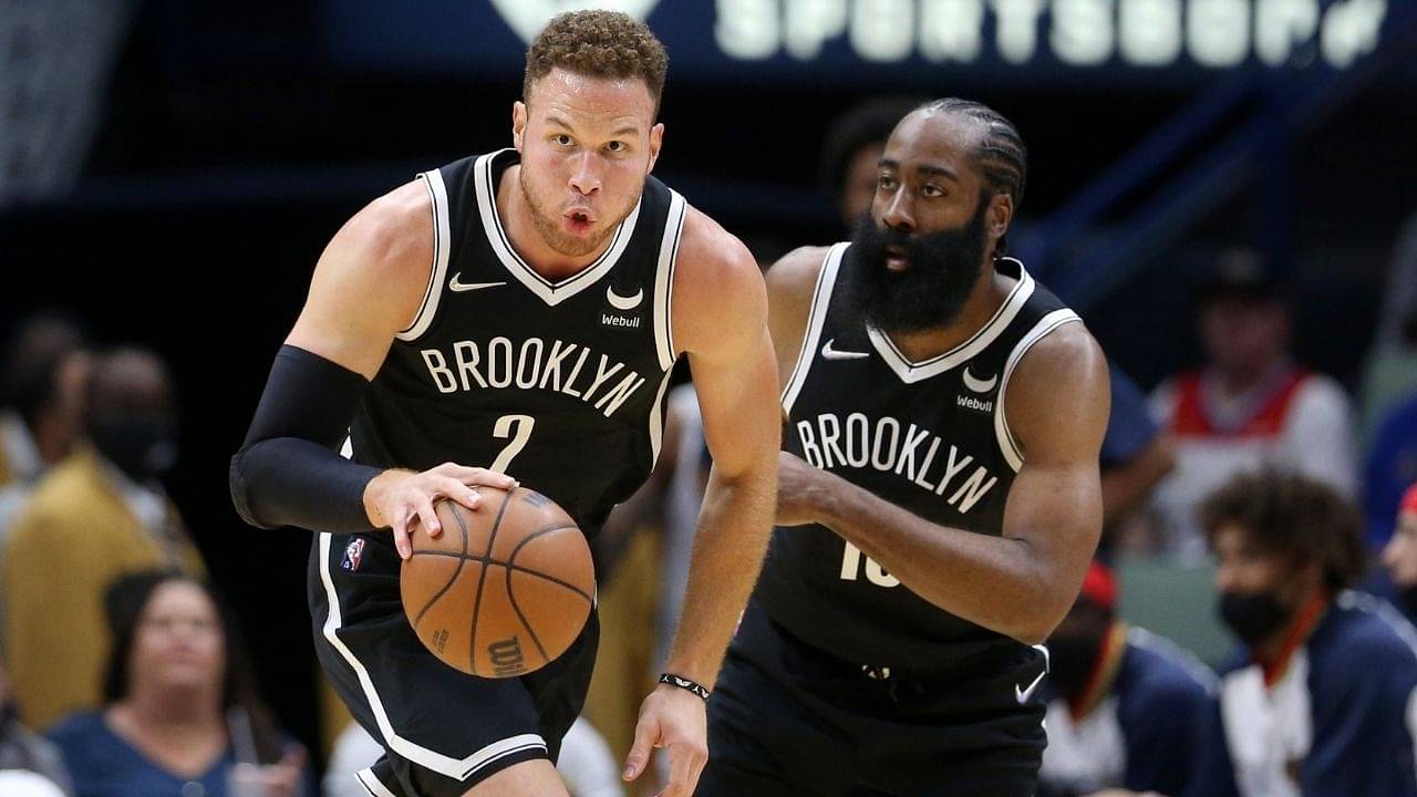"We've gotten better now that we got Ben Simmons for James Harden!": Nets' Blake Griffin takes a dig at the Beard, says he's glad they got guys who want to be there