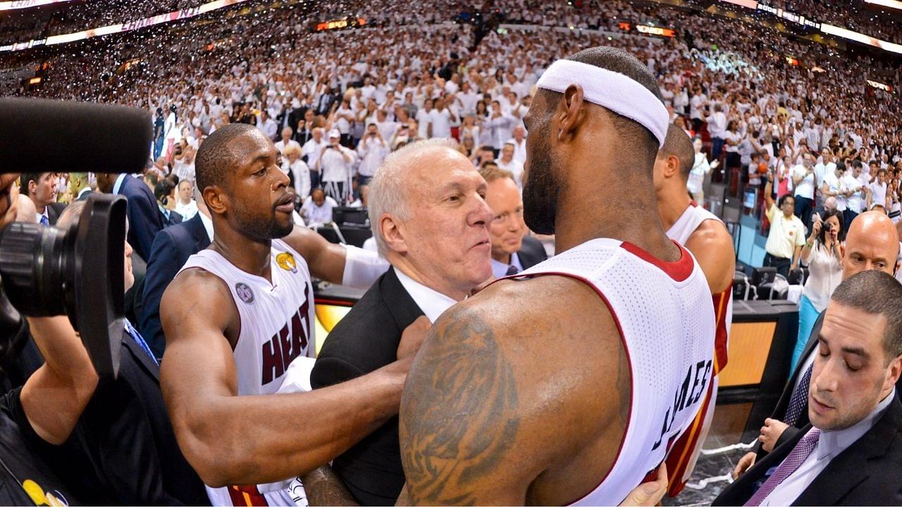 "LeBron James knows more than all of you put together!": When Gregg Popovich sided with the King amidst noise during the 2013 NBA Finals