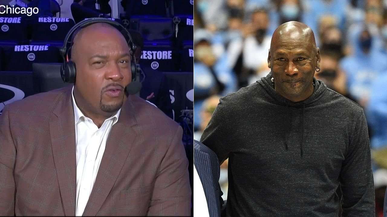 "Tonight is for the history books, for Michael Jordan and I combined for 70 points": Bulls commentator Stacey King jokes about being the best partner MJ could ask for on a career high night