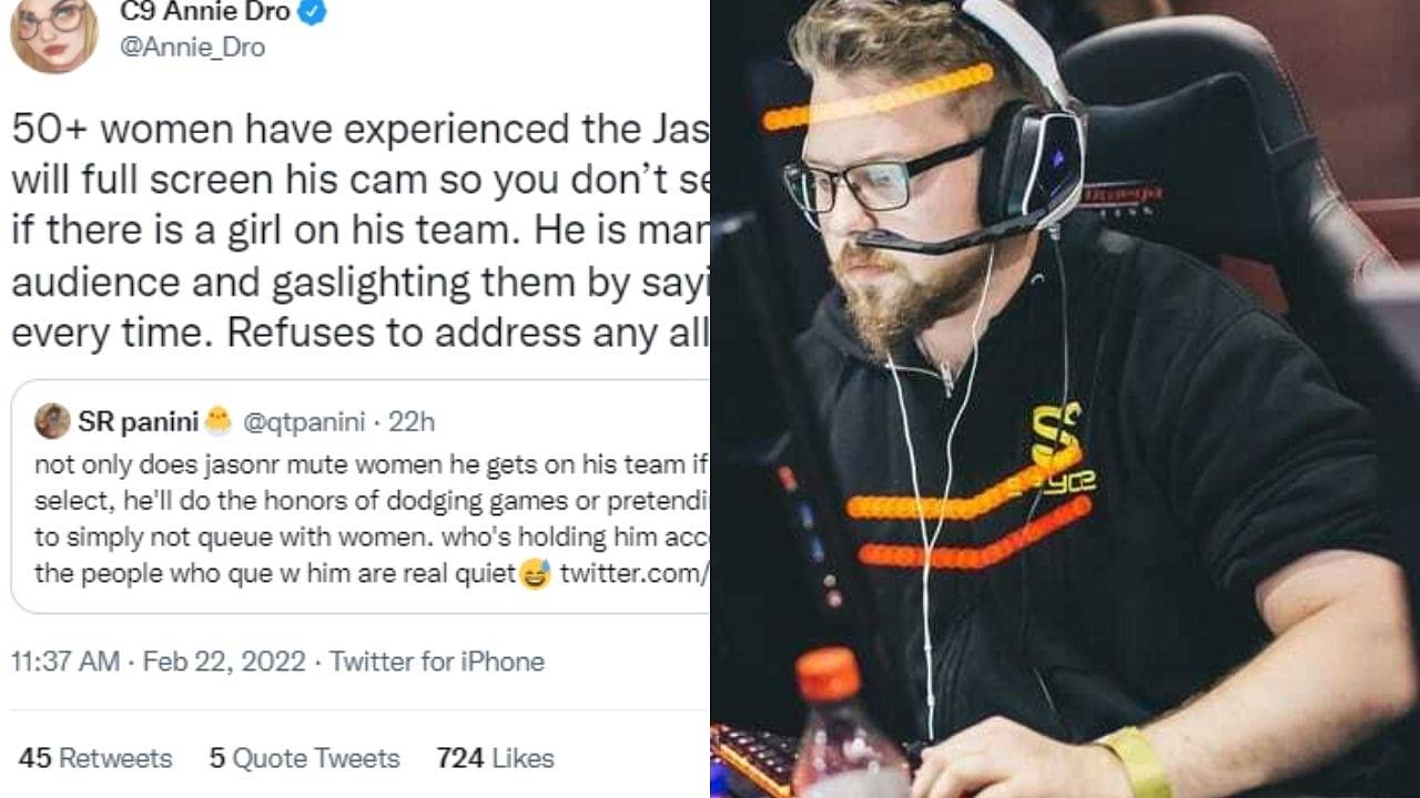 JasonR Tweets in response to Sexism allegations against him