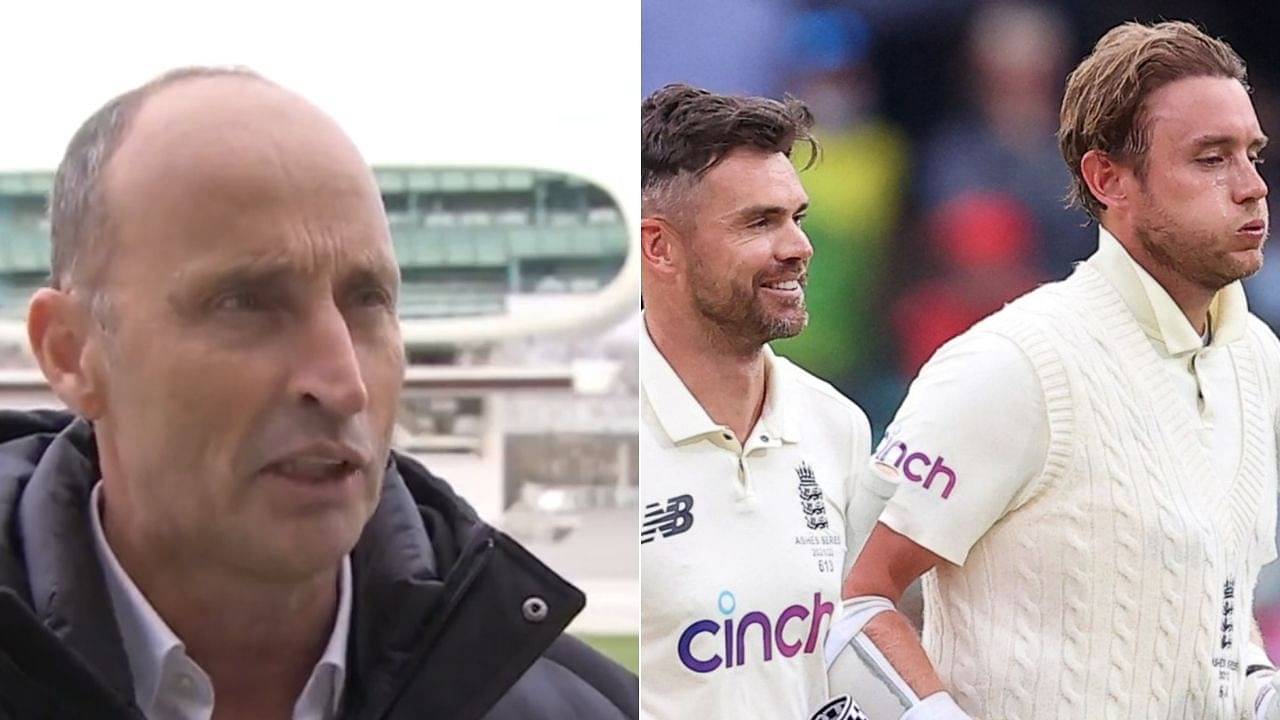 "I think they deserve better": Nasser Hussain laments over James Anderson and Stuart Broad's exclusion from England Test squad for West Indies tour