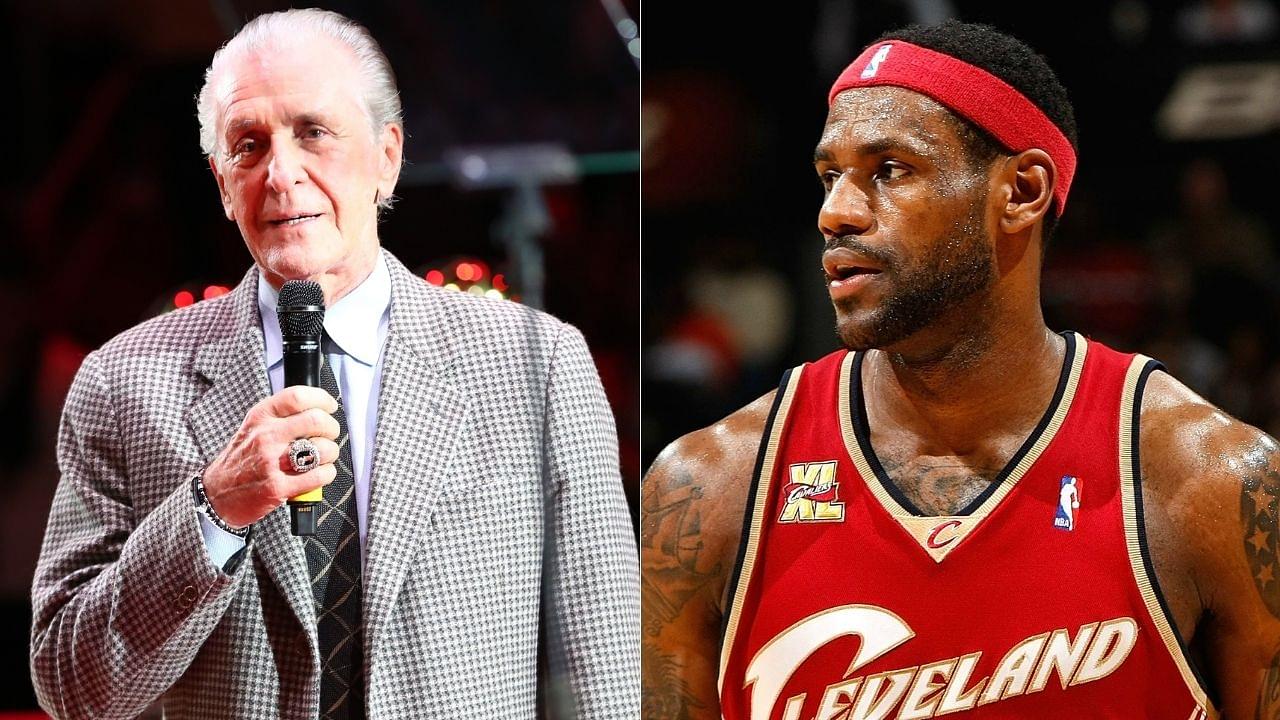 “Somewhere in your life, you have to clean up something and be able to move on”: Pat Riley explains why LeBron James reuniting with the Cleveland Cavaliers in 2014 was “courageous” and “selfless”