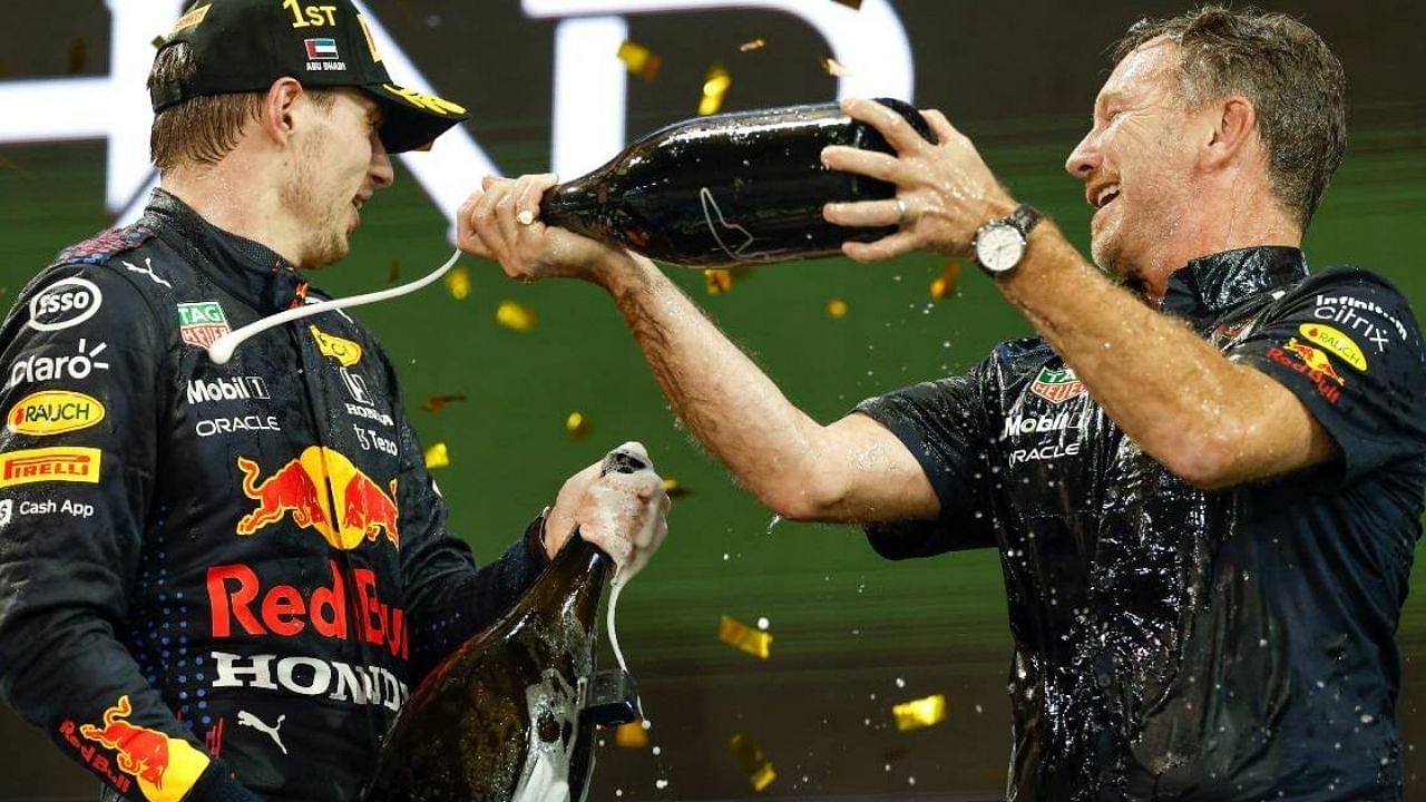 "You're in there, sticky with champagne against a top QC"- Christian Horner gives more insights about the nights of the Abu Dhabi controversy