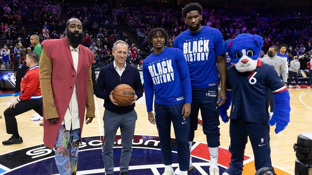 "It's nice to finally have James Harden on our side": Tyrese Maxey reveals what a horror it is to guard The Beard when he is playing for the opponents