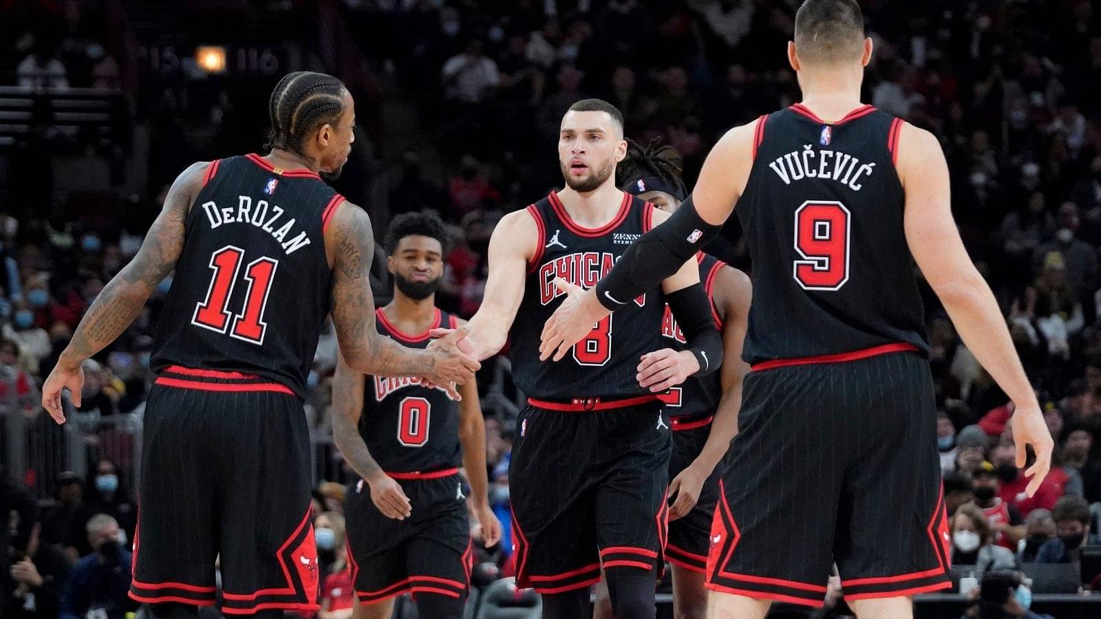"DeMar Derozan is still at the top of his game....": Zach LaVine is all praises for the All-Star teammate for carrying the Bulls despite multiple stars out with injuries
