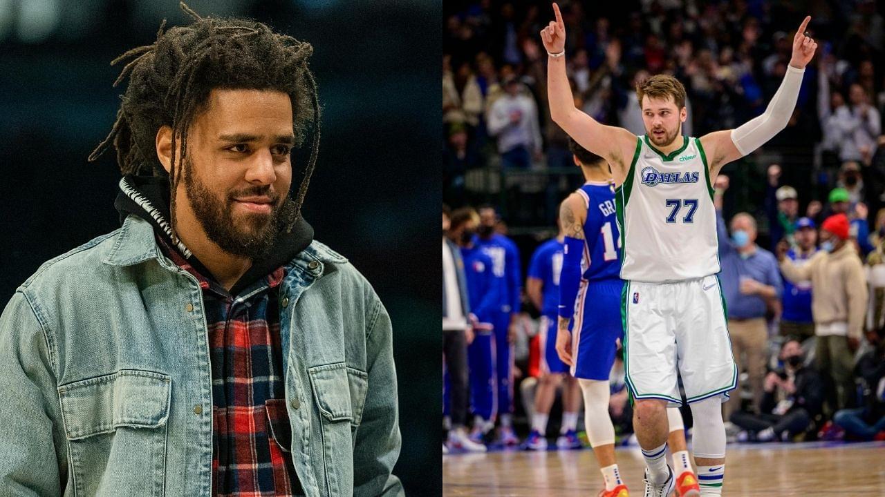 “One lay-up and they treat me like Luka Doncic”: J Cole shows love to the Mavericks All-Star on his newest feature ‘Scared Money’ with YG and Moneybagg Yo