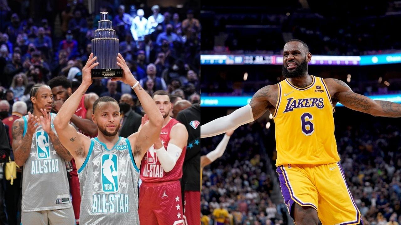 "Stephen Curry is the face of the NBA, not LeBron James!": Stephen A. Smith comes up with mind-numbing take after Warriors star's 50-piece in 2022 All-Star game