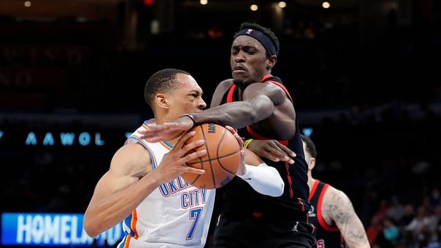 “Pascal Siakam is the greatest ever PF to play for the Raptors!”: The superstar forward eclipses legend Chris Bosh to have the most 20/10/5 games in franchise history following monster game in win over Thunder