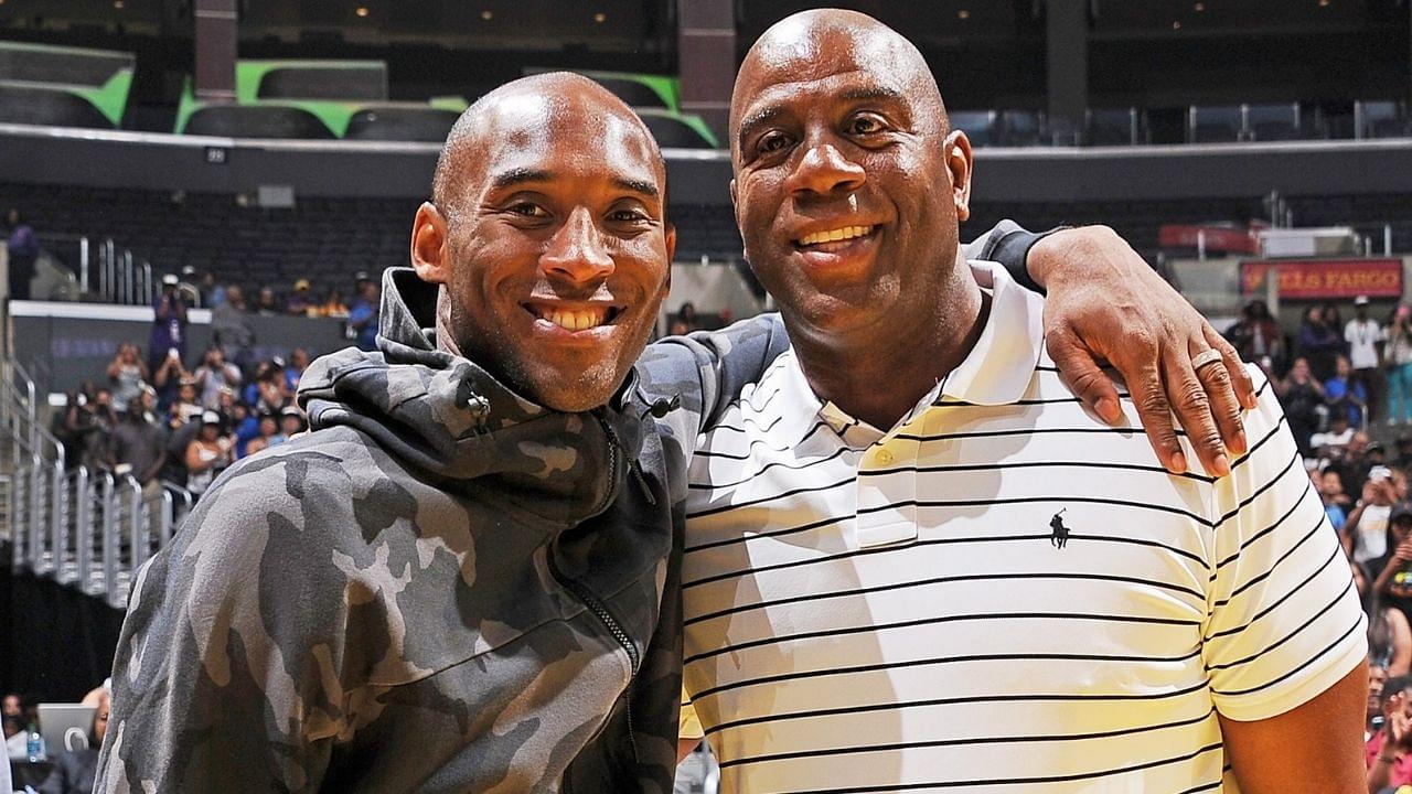 “Kobe Bryant sat me down and told me he wanted to be just like me and Michael Jordan”: Magic Johnson dishes on the Lakers legend’s deserve to be great post NBA career as well