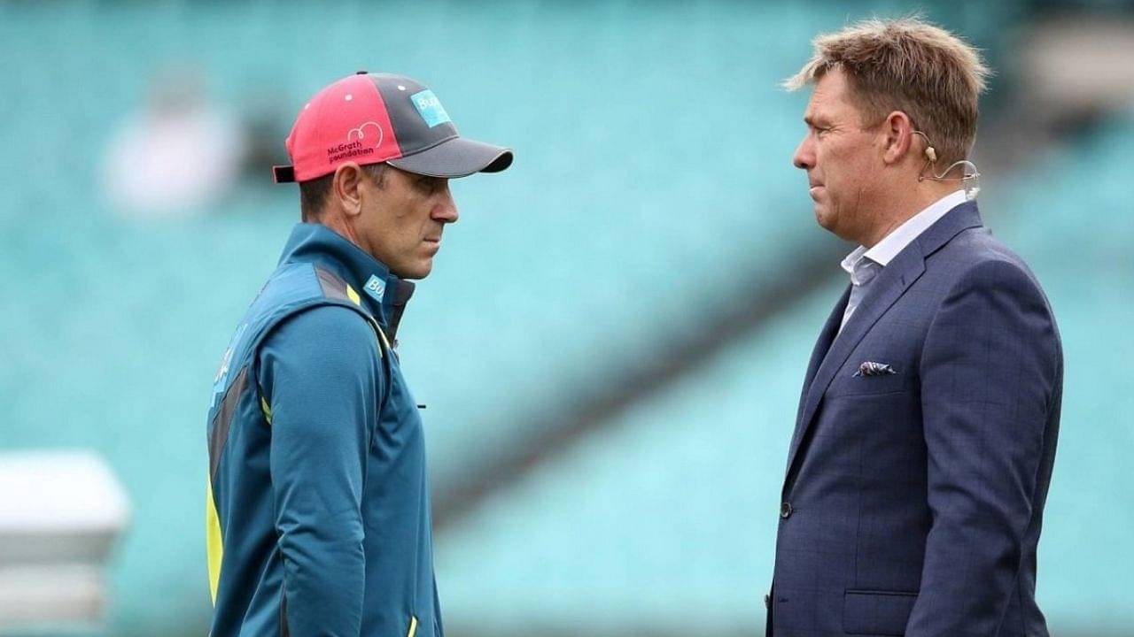 "Absolute disgrace": Shane Warne upset with Cricket Australia's treatment of former head coach Justin Langer