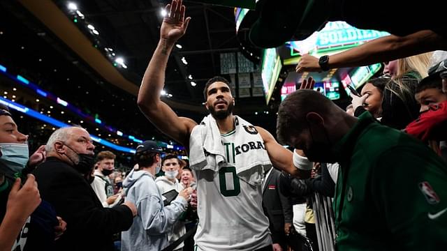 “When people leave the Celtics, the door is always open for them to come back”: Jayson Tatum reassures former Celtic players that they’d be given a hearty welcome back as Daniel Theis returns