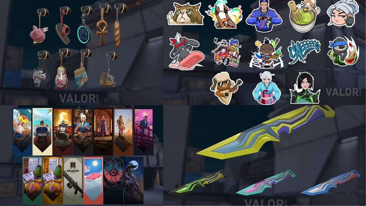 Valorant Act 2 BattlePass: New skin sets, Striker melee, Exciting player cards, Sprays and Gun Buddies