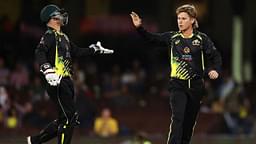 Why are Pat Cummins and Adam Zampa not playing today's 3rd T20I between Australia and Sri Lanka in Canberra?