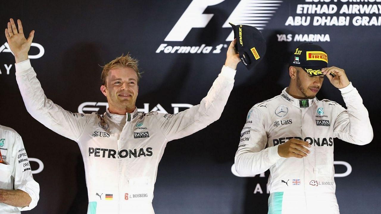 "I don’t take it personally because they’re actually talking about themselves"- Lewis Hamilton slams Nico Rosberg for favoring Max Verstappen