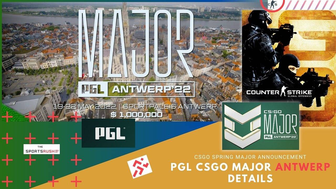 PGL CSGO Major Antwerp 2022 $1 million prize pool