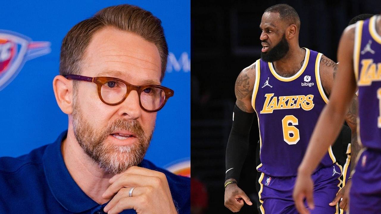 “The real MVP on the Thunder is Sam Presti”: LeBron James is flabbergasted as to how Presti drafted Kevin Durant, Russell Westbrook, and Josh Giddey