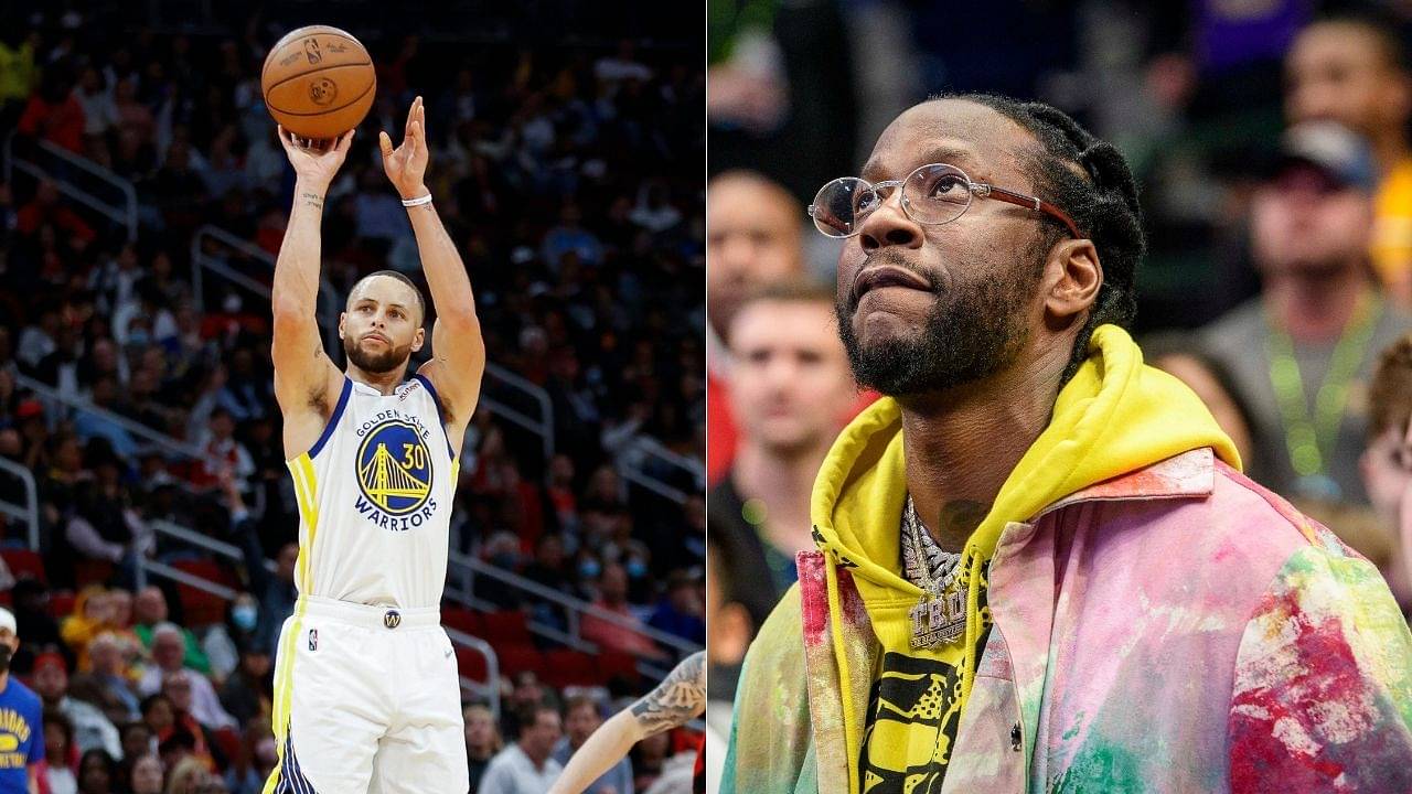 “That motherf**ker can shoot with one eye man”: Rapper 2 Chainz lauds Stephen Curry for mastering the art of shooting the basketball